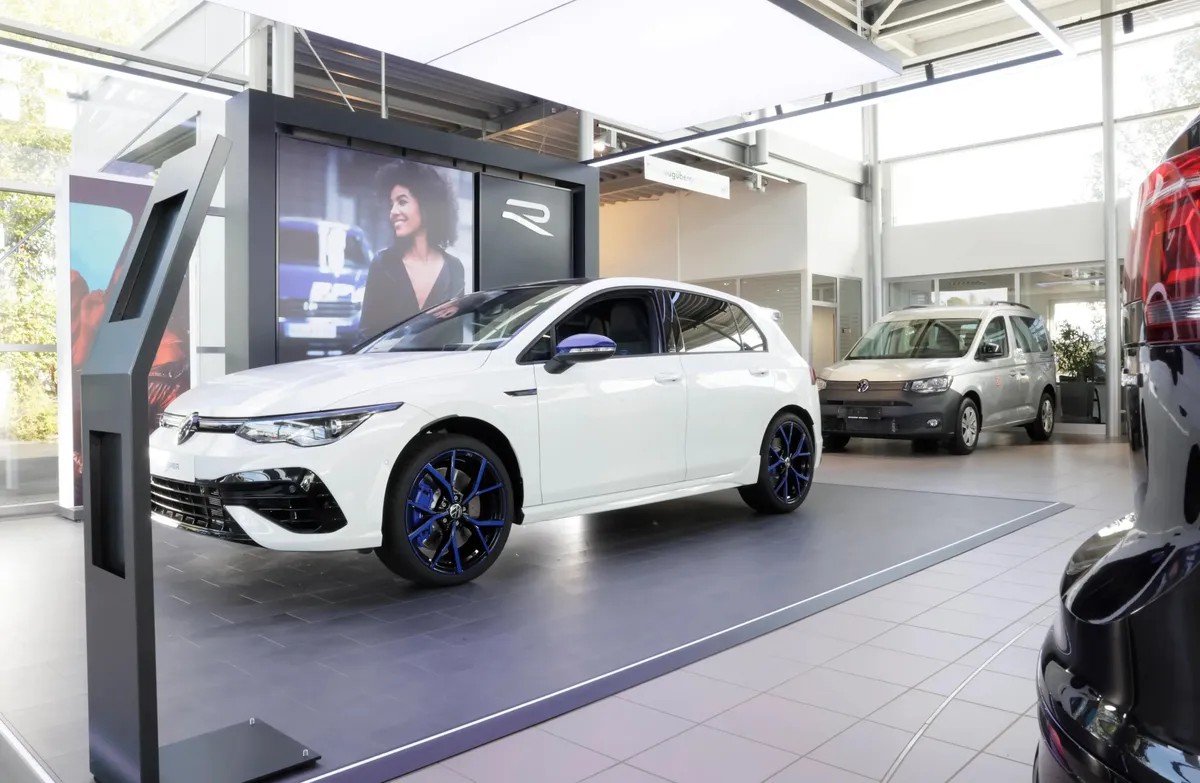 Автосалон Volkswagen Scherer, Германия